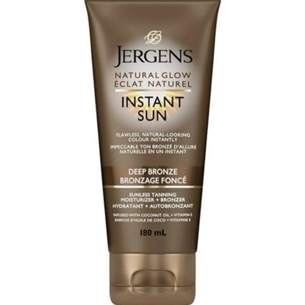 Jergens Instant Sun, deep bronze